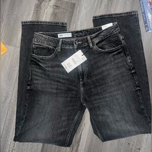 Zara straight leg jeans nwt